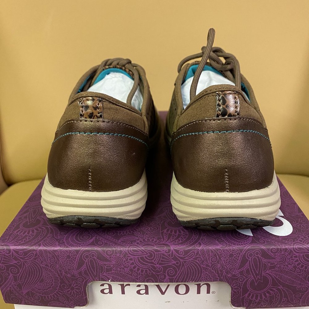 Aravon Women's Betty-AR Oxford Lace Up Sneakers - Picture 4 of 8